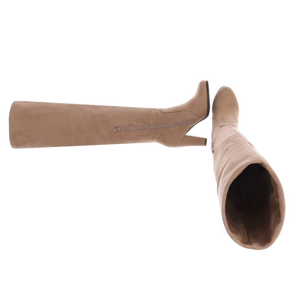 Ital-Design Kniehohe Stiefel mit Absatz für Damen – Elegant & Komfortabel O günstig online kaufen