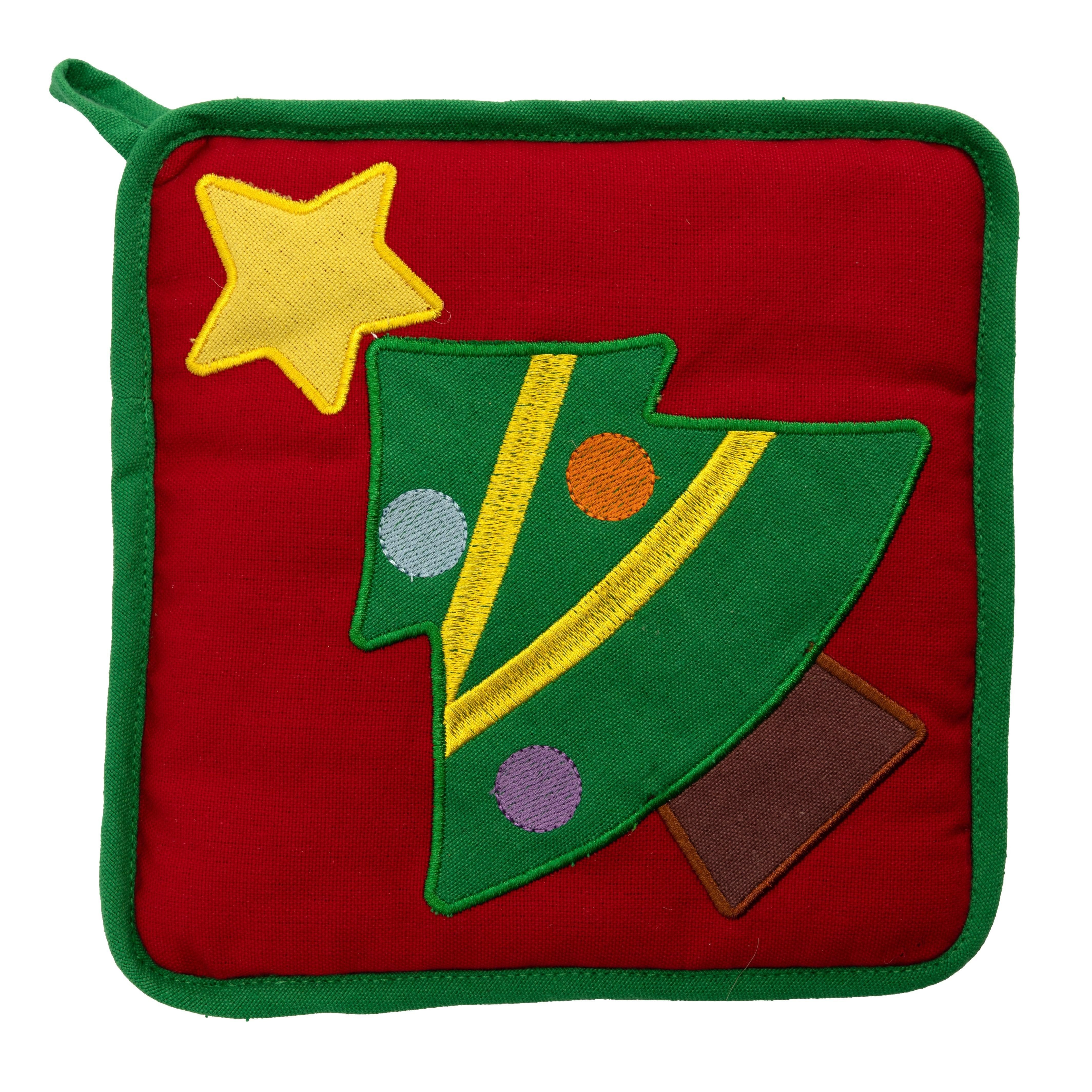 El Puente Topflappen Topflappen "Weihnachtszeit", Handmade, Handmade