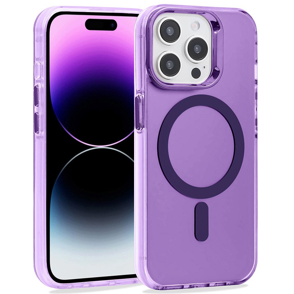 FITSU Handyhülle Schutzhülle für Apple iPhone Hülle Case MagSafe kompatible Handyhülle, Hülle für Apple iPhone 16 Pro Max, 16 Pro, 16, 15 Pro, 15, 14, 13 Case