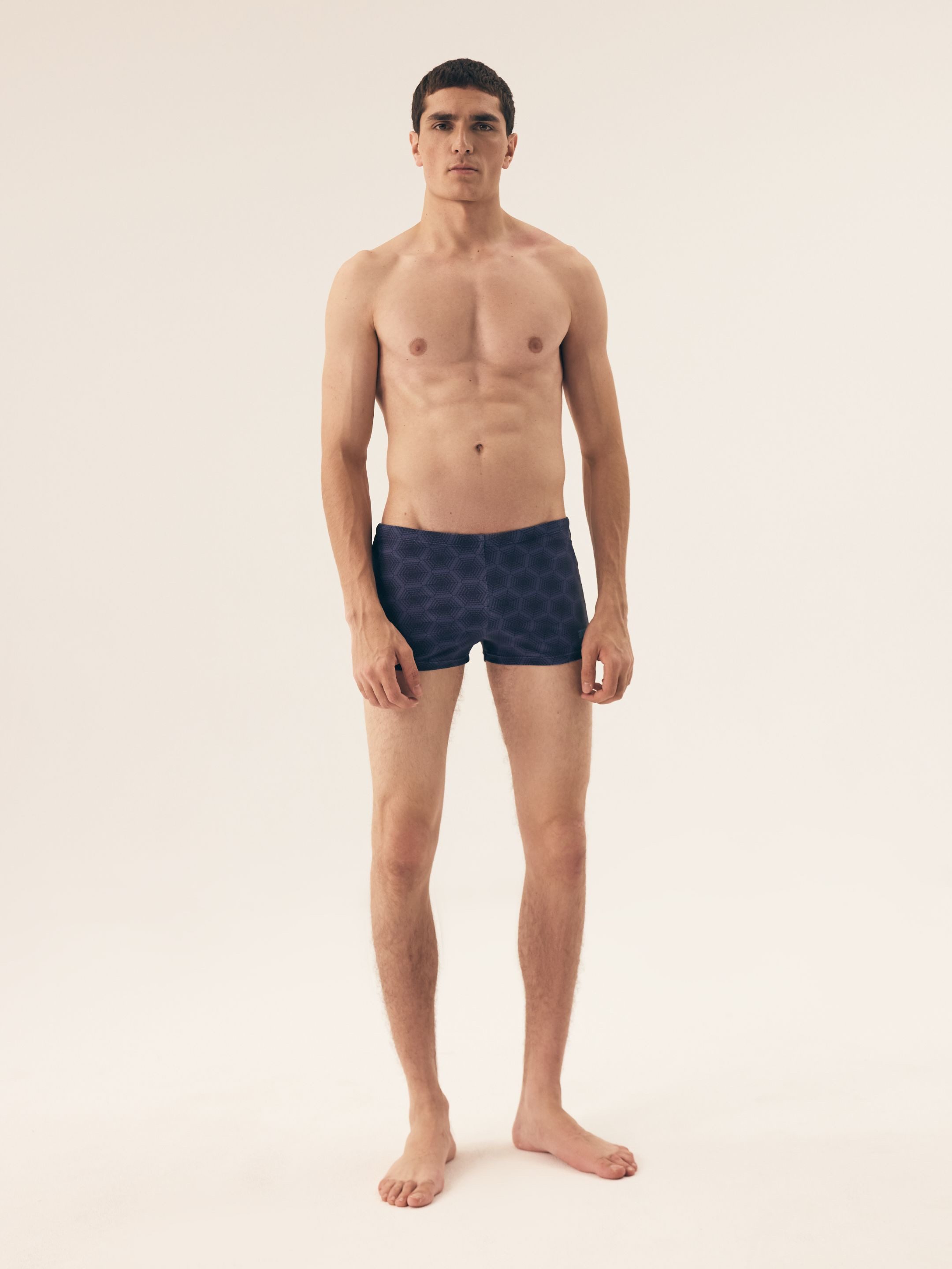 Henderson Boxer-Badehose Leichte Badeboxer aus elastischem Polyamid Mix mit Innenslip Race (1-St)