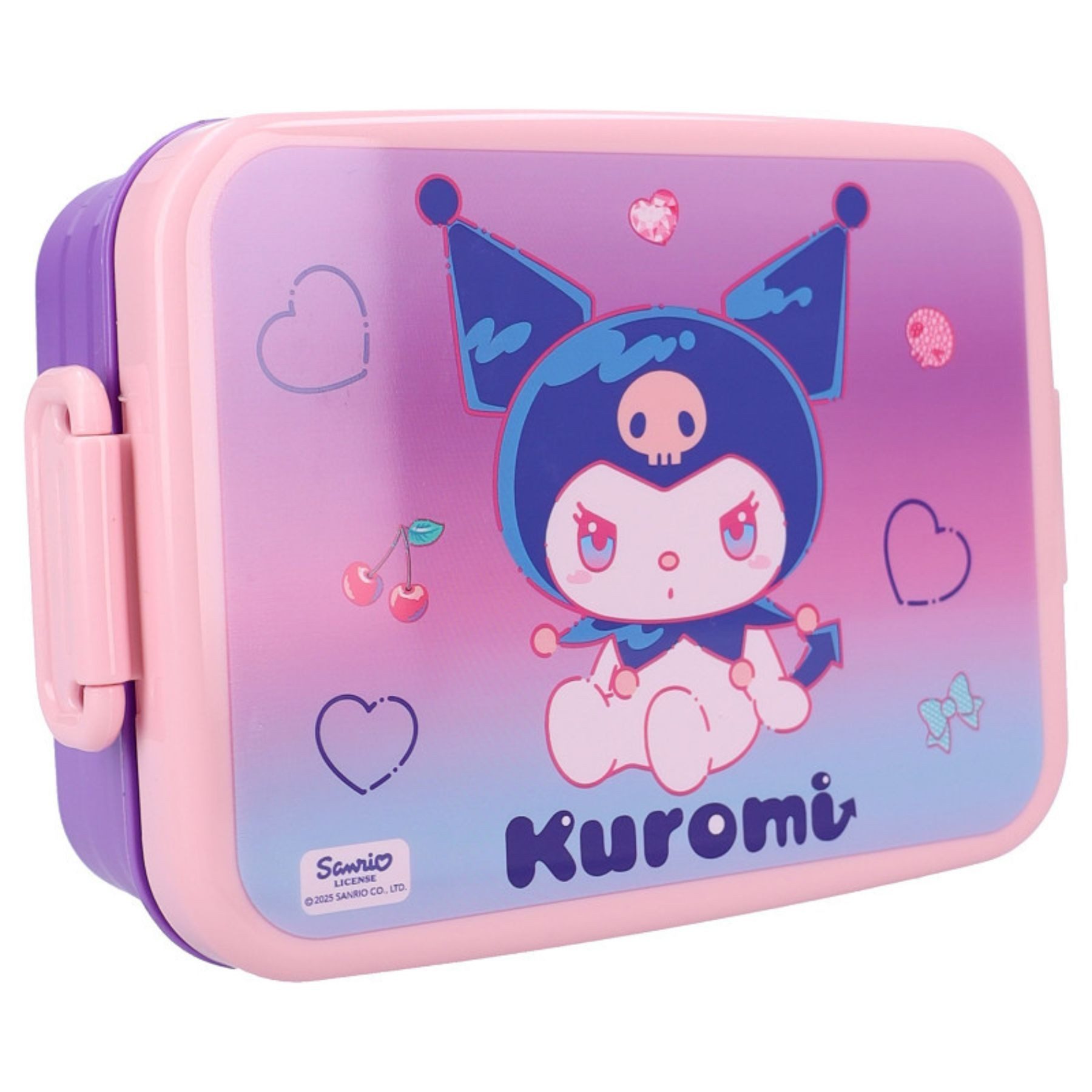 Hello Kitty Lunchbox Kuromi Lunchbox Mahlzeitenbox für unterwegs 16 x 13 x 5 cm