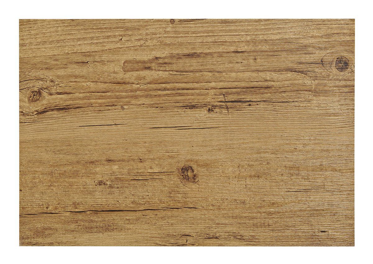hochwertiges Holzoptik 6er Levandeo® Eiche-Braun in Dekoobjekt, braun Eiche Platzset 6teiliges