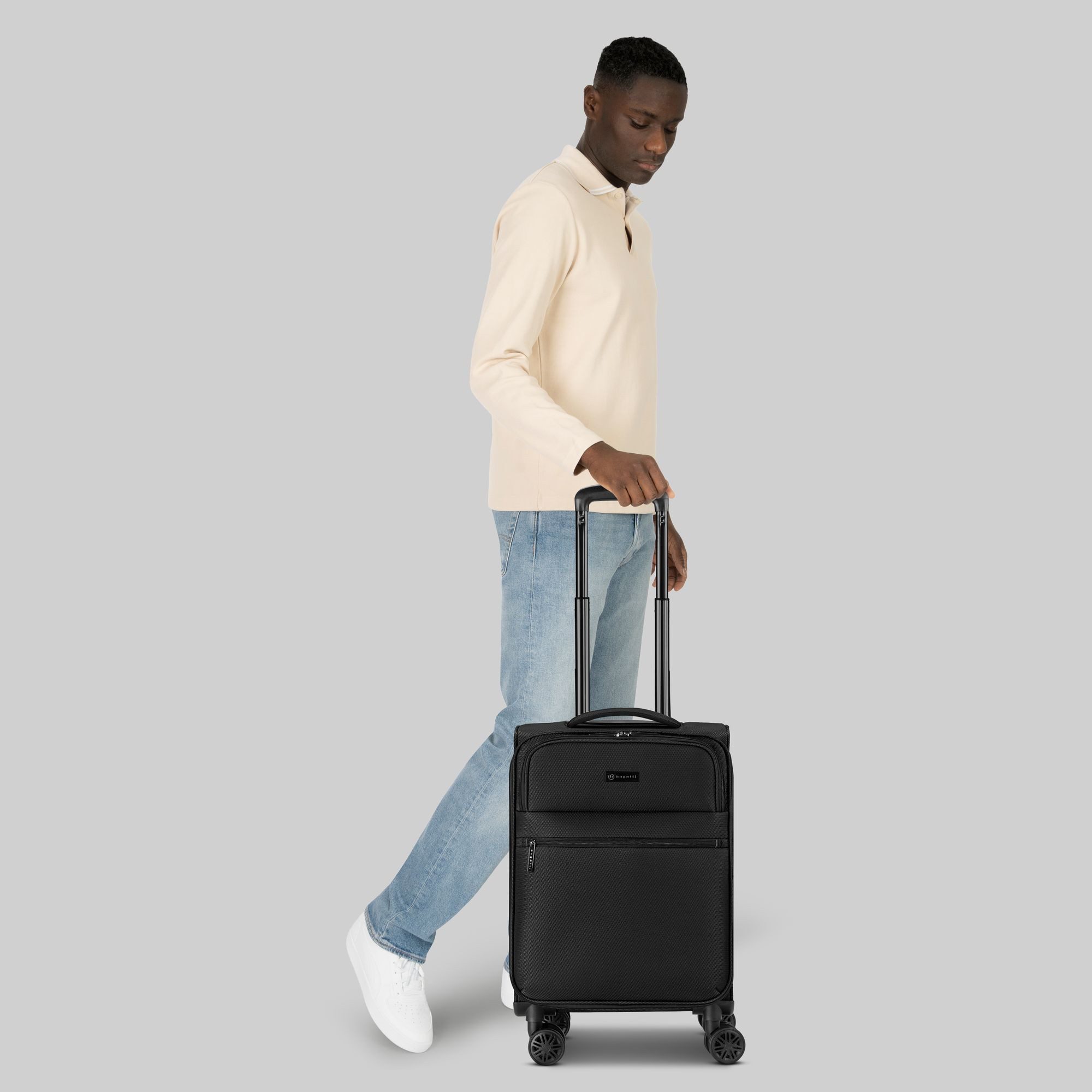 bugatti Handgepäck-Trolley Valencia Soft, 4 Rollen, günstig online kaufen