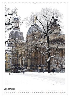 CALVENDO Wandkalender Bilder aus Dresden (Premium, hochwertiger DIN A2 Wandkalender 2023, Kunstdruck in Hochglanz)