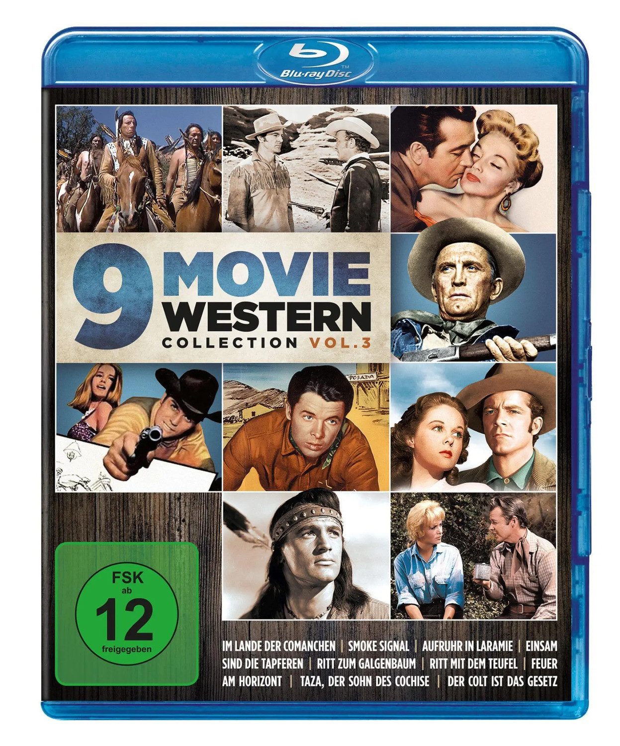 Blu-ray 9 Movie Western Collection