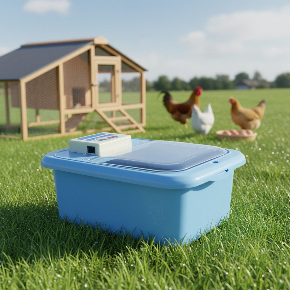 Mucola Reptilieninkubator Inkubator Brutmaschine Brutgerät 18 Eier Vogelbrutmaschine Brüter, Automatisches Wendesystem