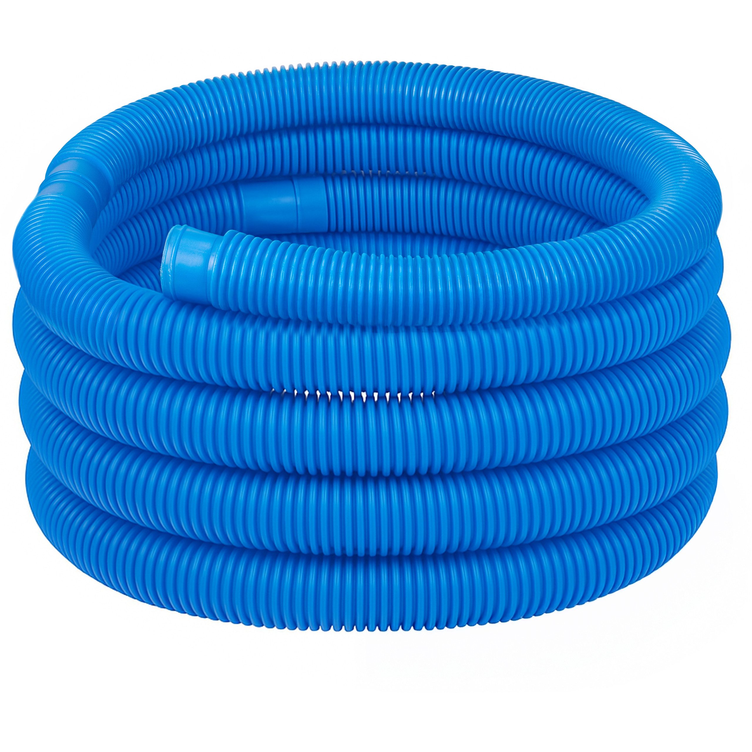 COIL Poolschlauch Schwimmbadschlauch, Solarschlauch, Saugschlauch, Pumpenschlauch, (Druck: 1,5 bar), Muffen alle 104 cm, Länge 104 cm, Material: PVC-U