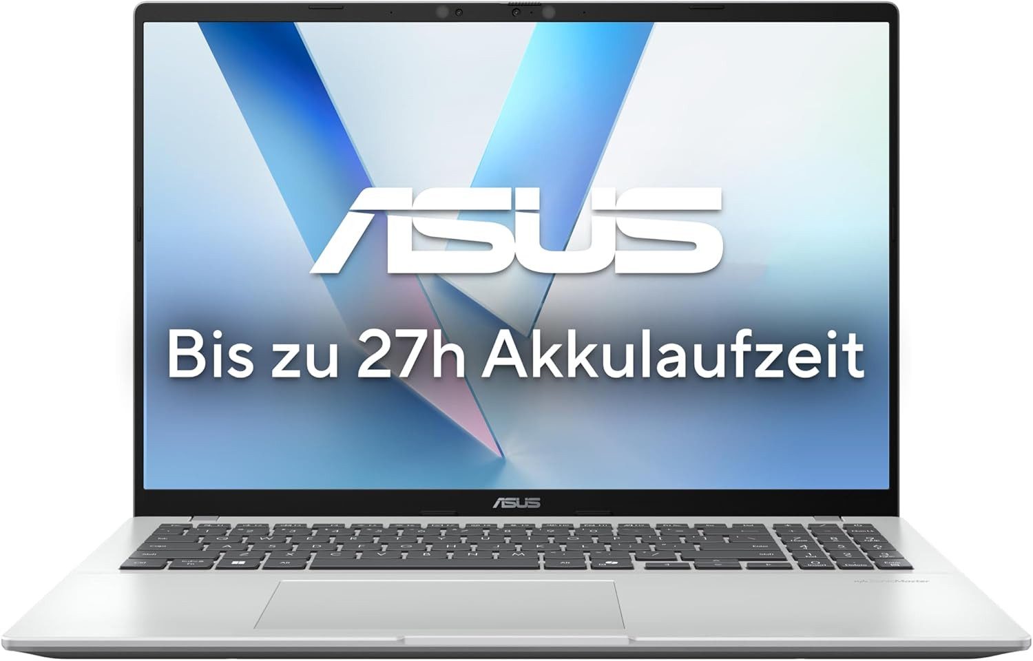 Asus Vivobook 16 X1607QA Copilot+ AI Laptop, Snapdragon X CPU & Adreno GPU Notebook (Snapdragon X X1-26-100, Qualcom Adreno, 512 GB SSD)