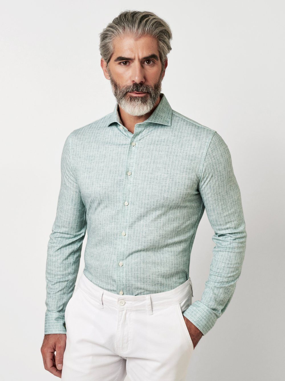 DESOTO Businesshemd Luxury Hai aus Jersey günstig online kaufen