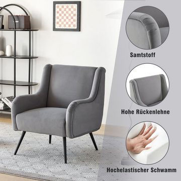 PFCTART Sessel Wohnzimmer-Freizeitsessel im modernen Stil mit hoher Rückenlehne