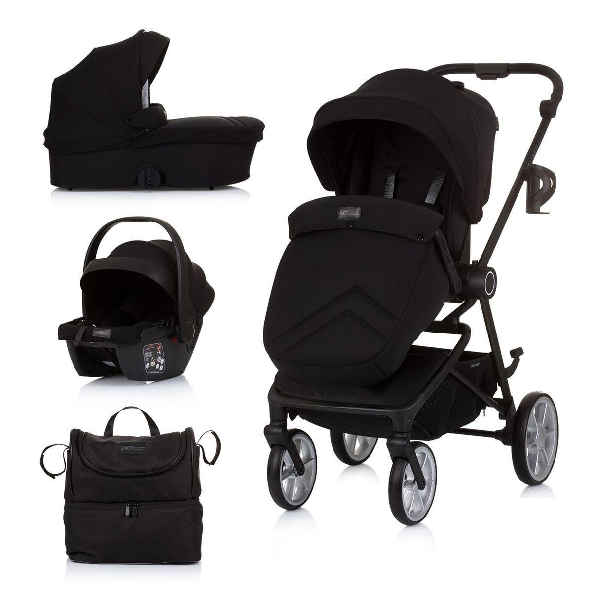 Kombi-Kinderwagen 3 in 1 Kombikinderwagen Linea