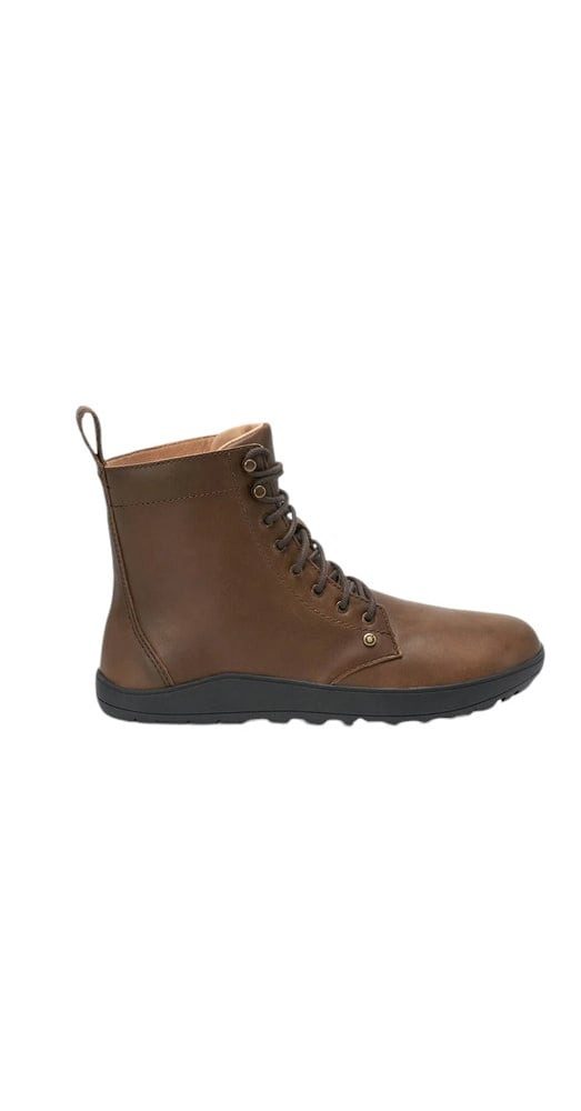Xero Shoes Stiefel Breckenridge (Vollnarbenleder, wasserabweisend) braun Damen Winterstiefel