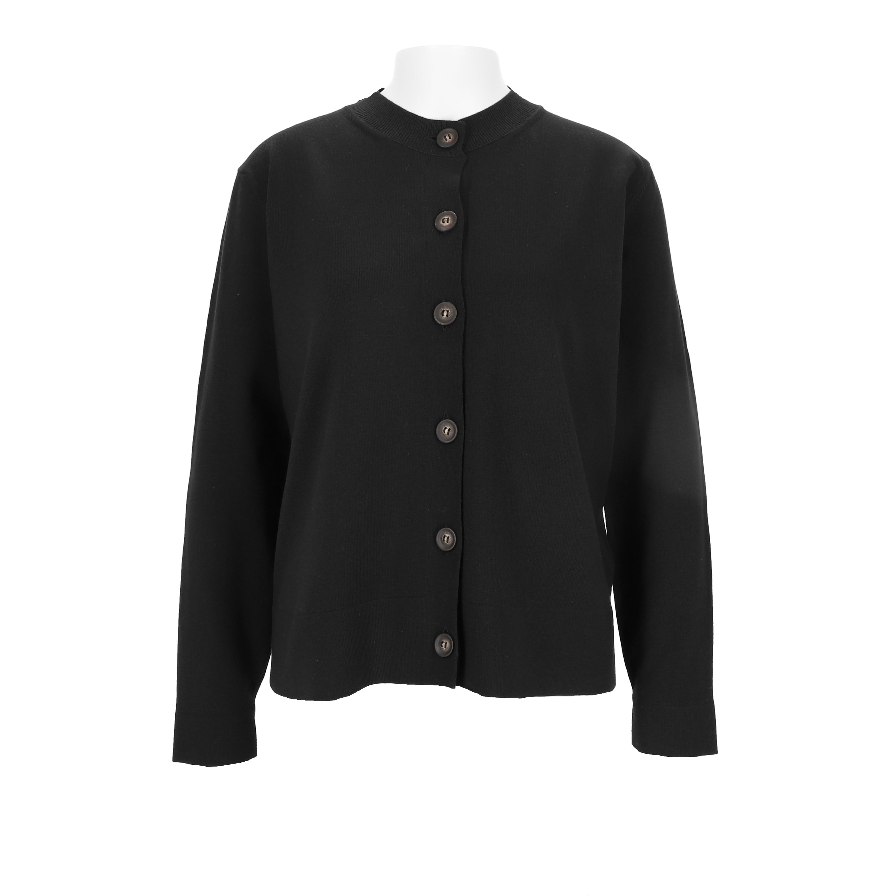 halsüberkopf Accessoires Strickjacke Rundhals mit Herz-Stickerei