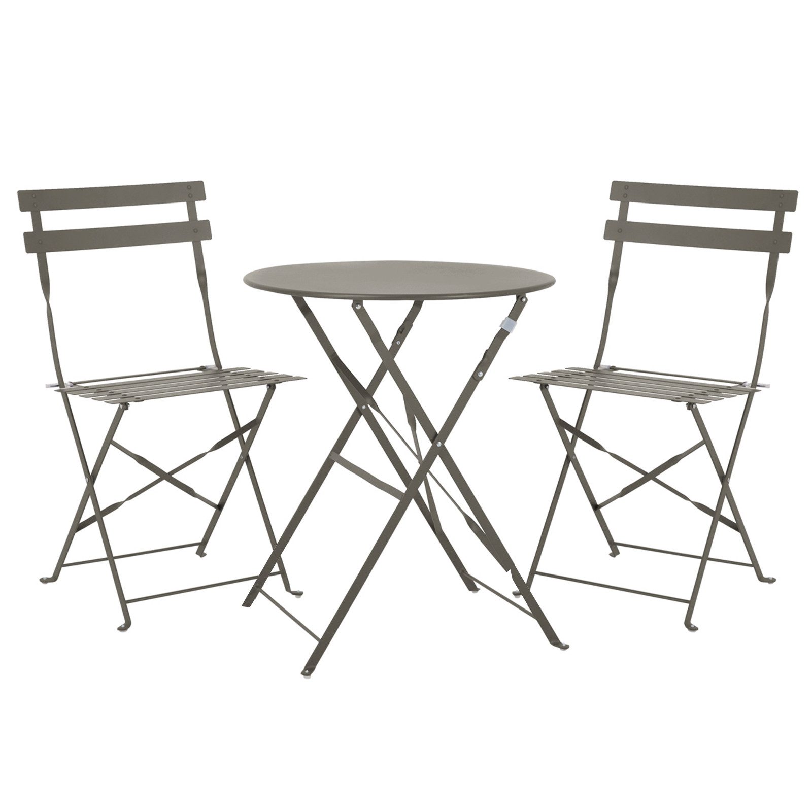 SVITA Balkonset BERLIN, (Set, 3-tlg., Bistro-Set), Tisch mit 2 Stühlen, Kla günstig online kaufen
