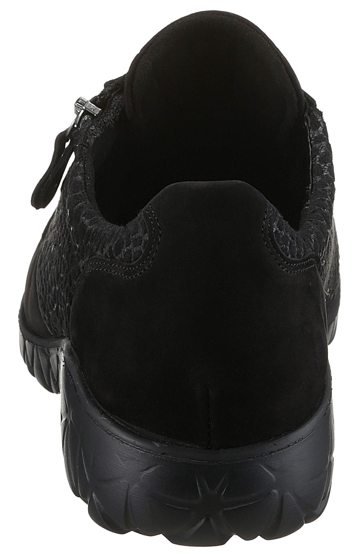 Waldläufer HAVY-Soft Schnürschuh Freizeitschuh, Halbschuh, Komfortschuh mit Reißverschluss, H-Weite
