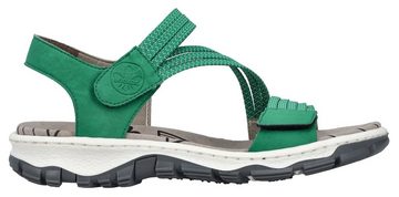 Rieker Riemchensandale, Sommerschuh, Sandalette, Klettschuh, in sportiver Optik