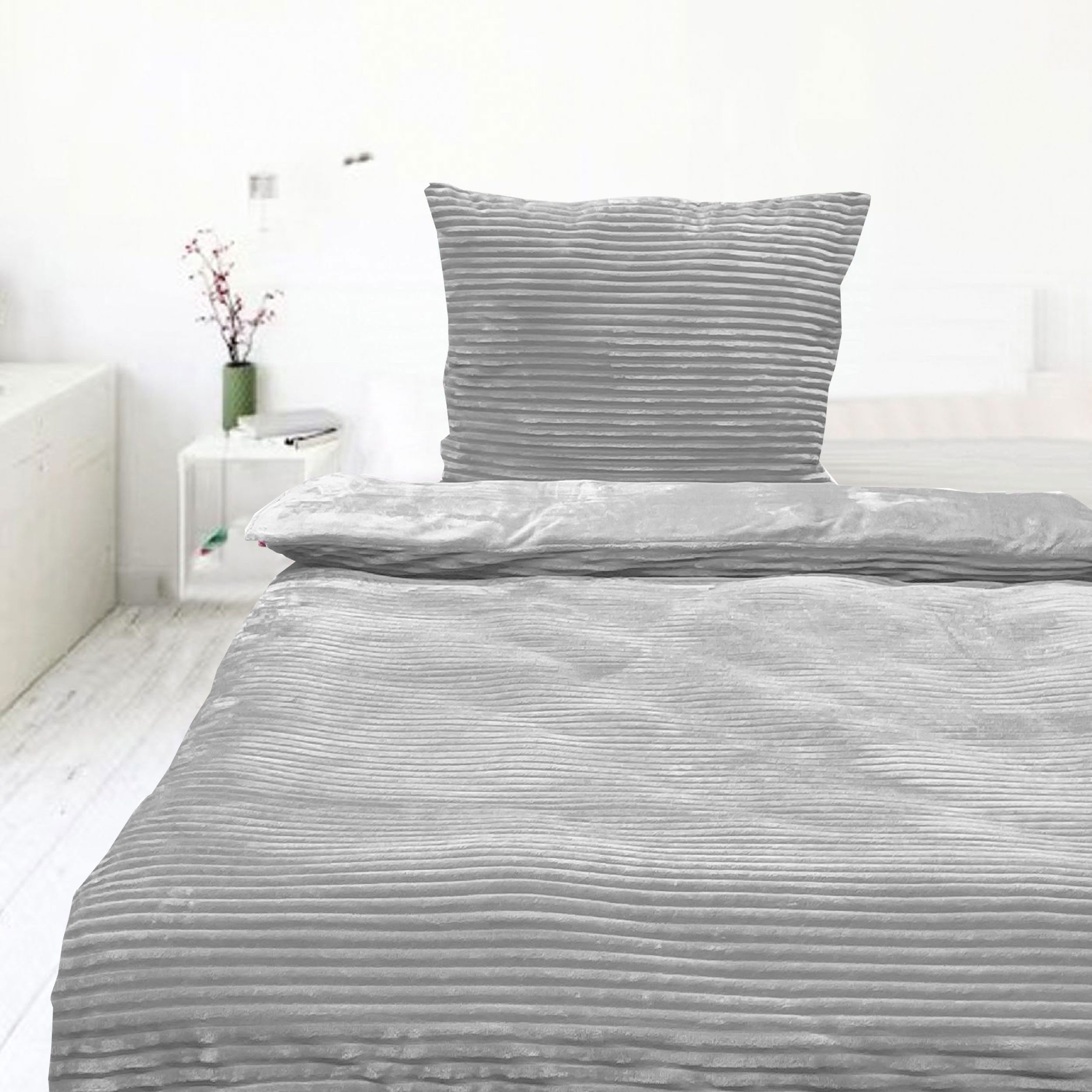 Casa Colori Bettwäsche Teddy Flausch Winterbettwäsche günstig online kaufen