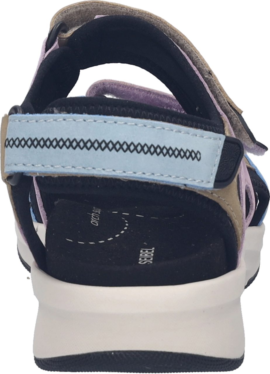 Josef Seibel Estelle 02 Sandale, Trekkingsandale, Outdoorschuh mit verstellbaren Klettverschlüssen