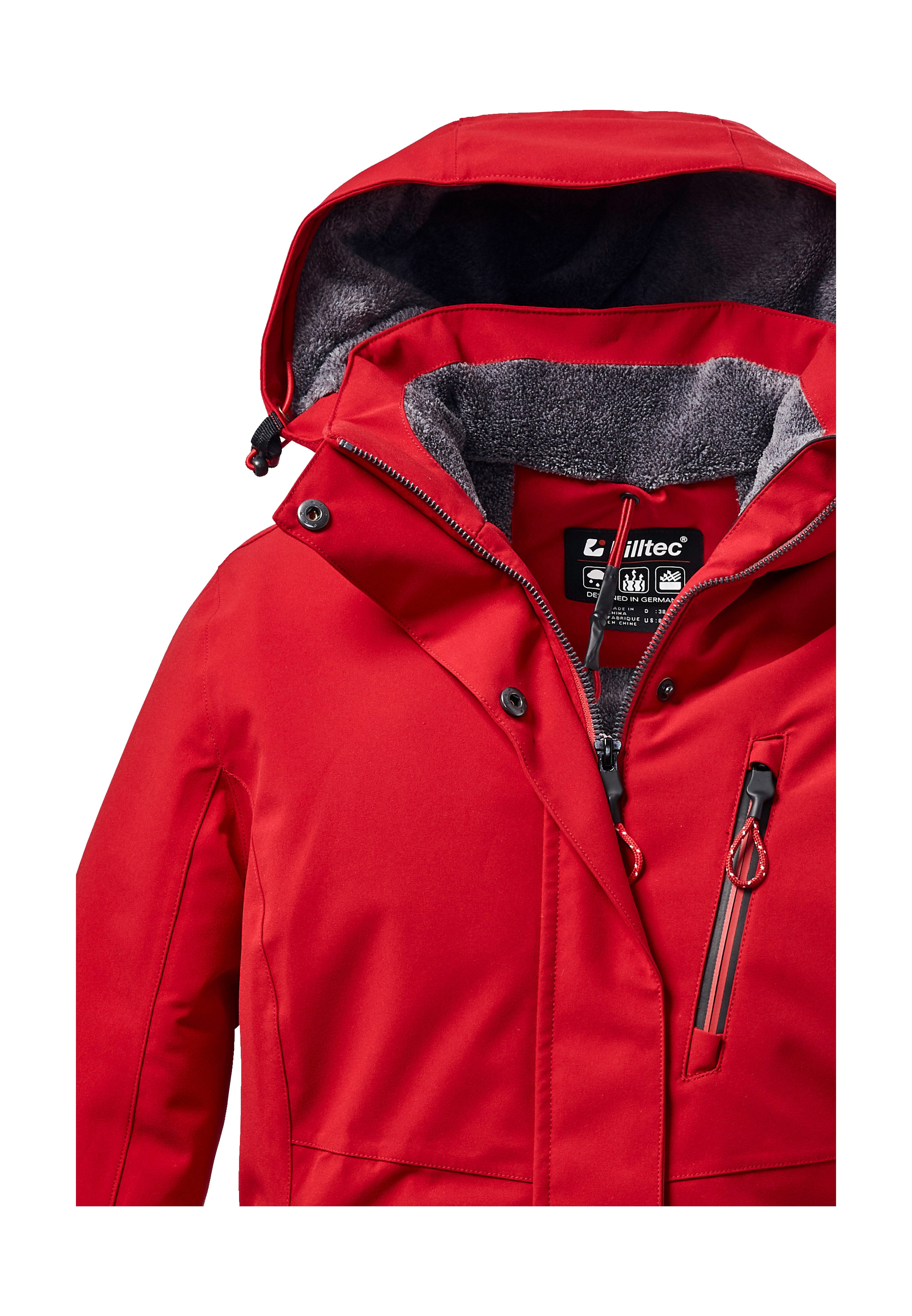 Killtec Outdoorjacke KOW 140 WMN JCKT Wasserdichte Damenjacke, atmungsaktiv, abnehmbare Kapuze – Bild 3 von 4