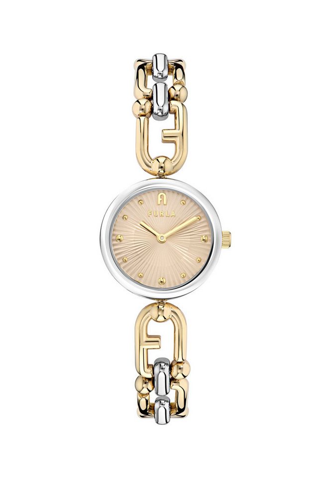 Furla Quarzuhr FURLA MIANUVOLA ROUND, (1-tlg., Not a set – not applicable to this product), Quarz Analog