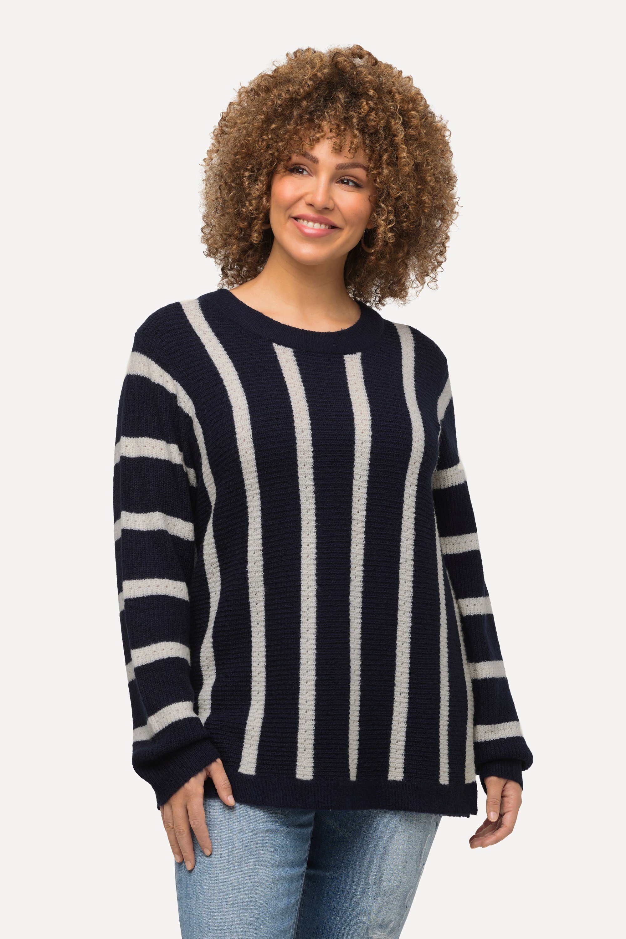 Pull Col Roulé Femme Ulla Popken - Manches Longues Avec Poignets Côtelés - Coupe Confortable Douce
