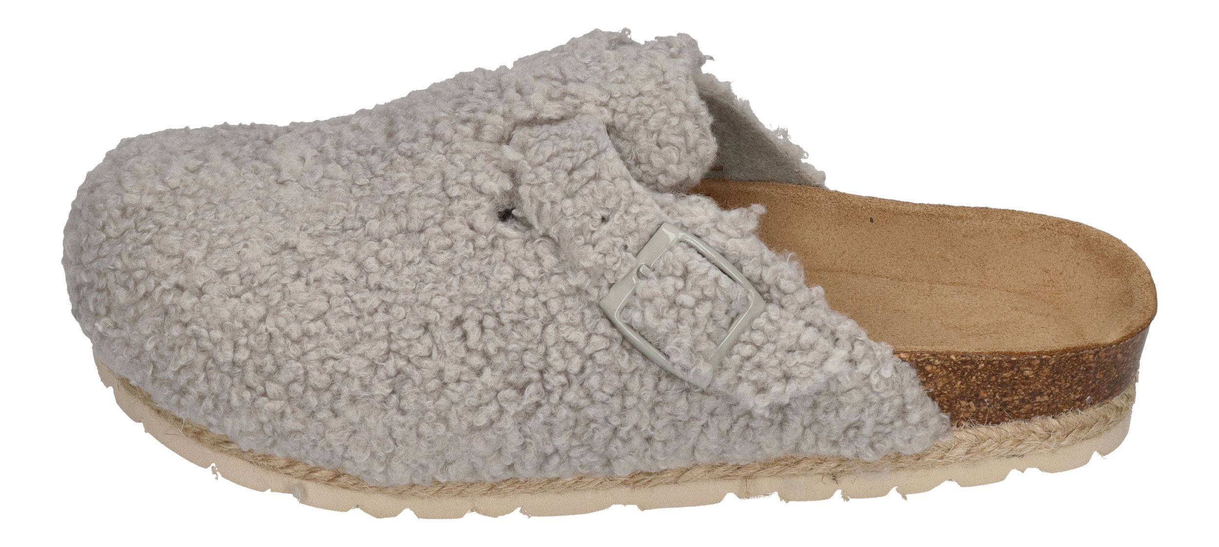 espadrij l´originale CLOQ CURLY Hausschuh Gris