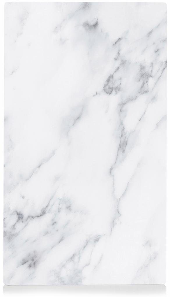 Zeller Present Schneide- und Abdeckplatte Marmor, (Set, 2 tlg), Hitzebeständig bis 220/240°C