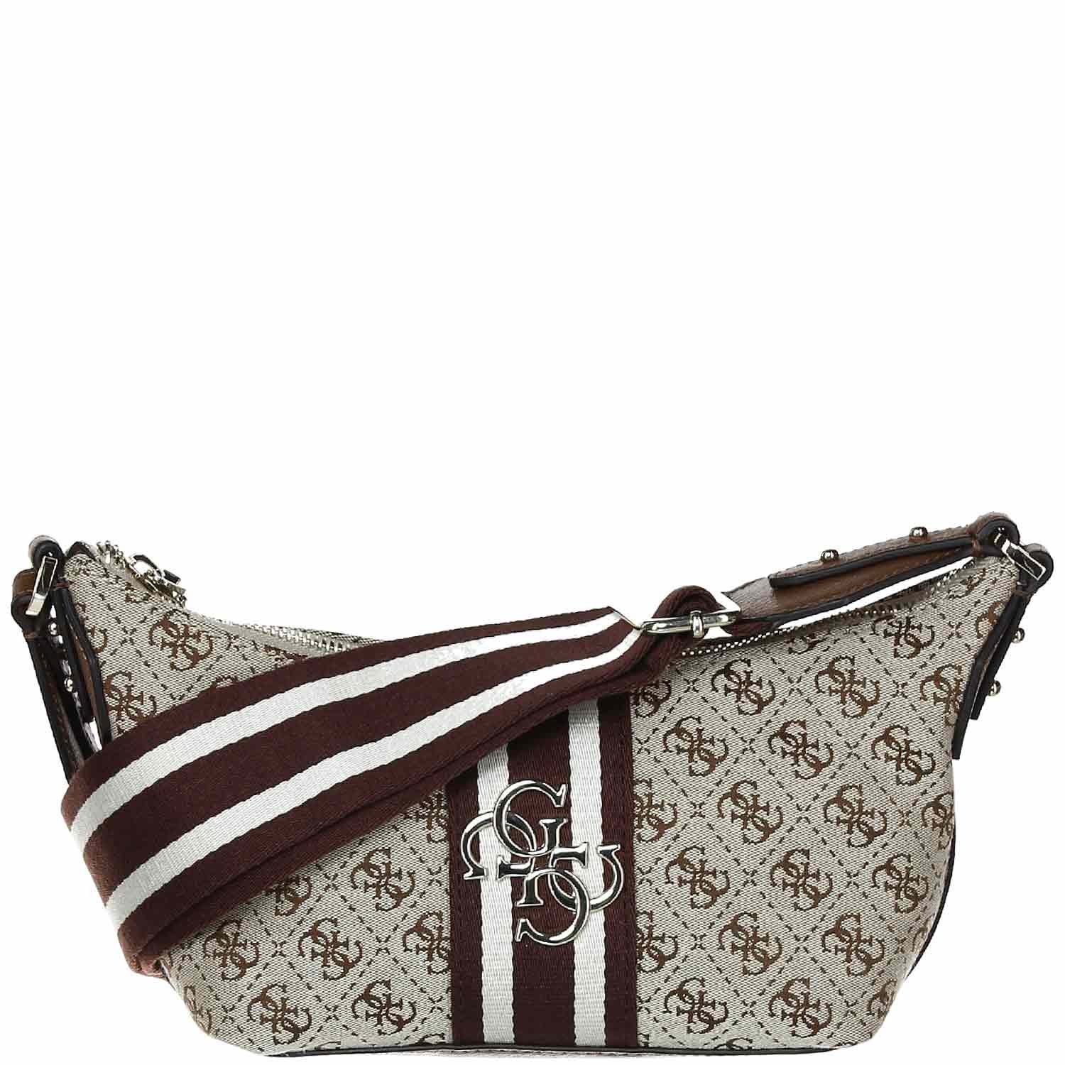 Guess Umhängetasche »GUESS Damen Handtasche Vintage brown« (Stück, Stück),  Reißverschluss online kaufen | OTTO