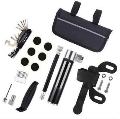 BAYLI Fahrradwerkzeugset Fahrrad Werkzeugset mit Werkzeugtasche, Multifunktionswerkzeug mit