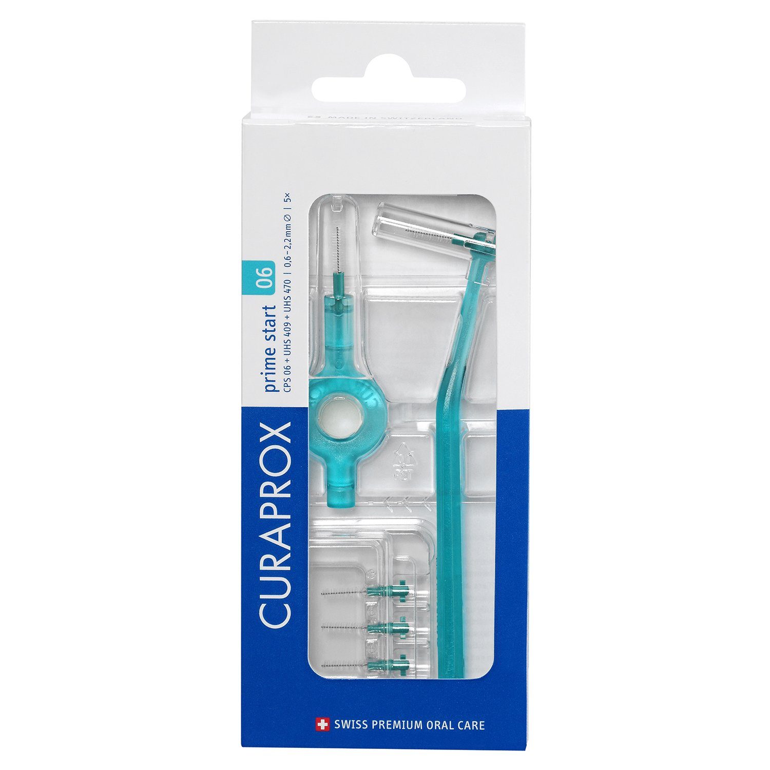 CURAPROX Interdentalbürsten Interdentalbürsten CPS prime Start Set, 5 Bürsten mit 2 Haltern