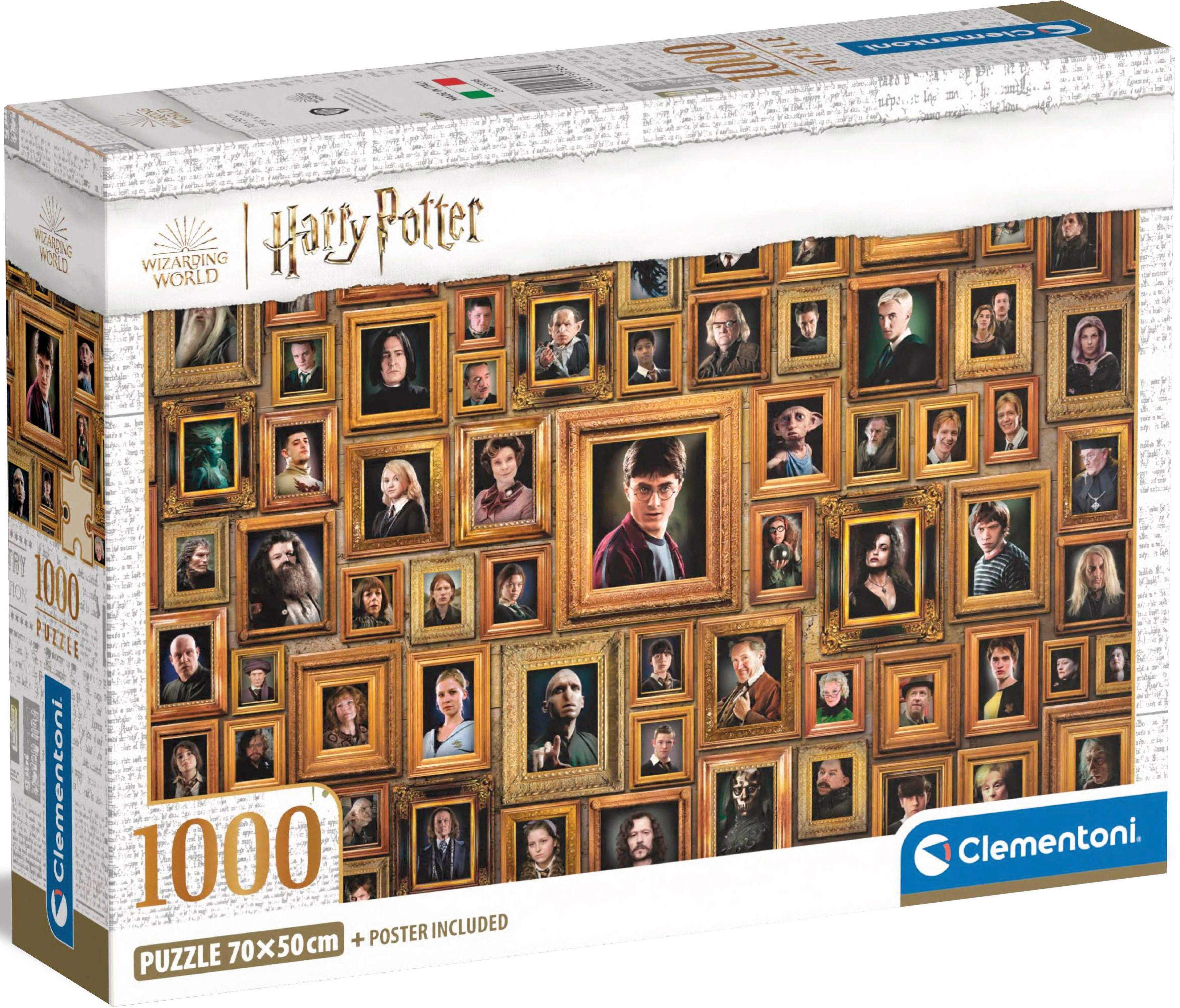 Clementoni® Puzzle Impossible, Harry Potter Compact, mit neuer Compact Box, günstig online kaufen