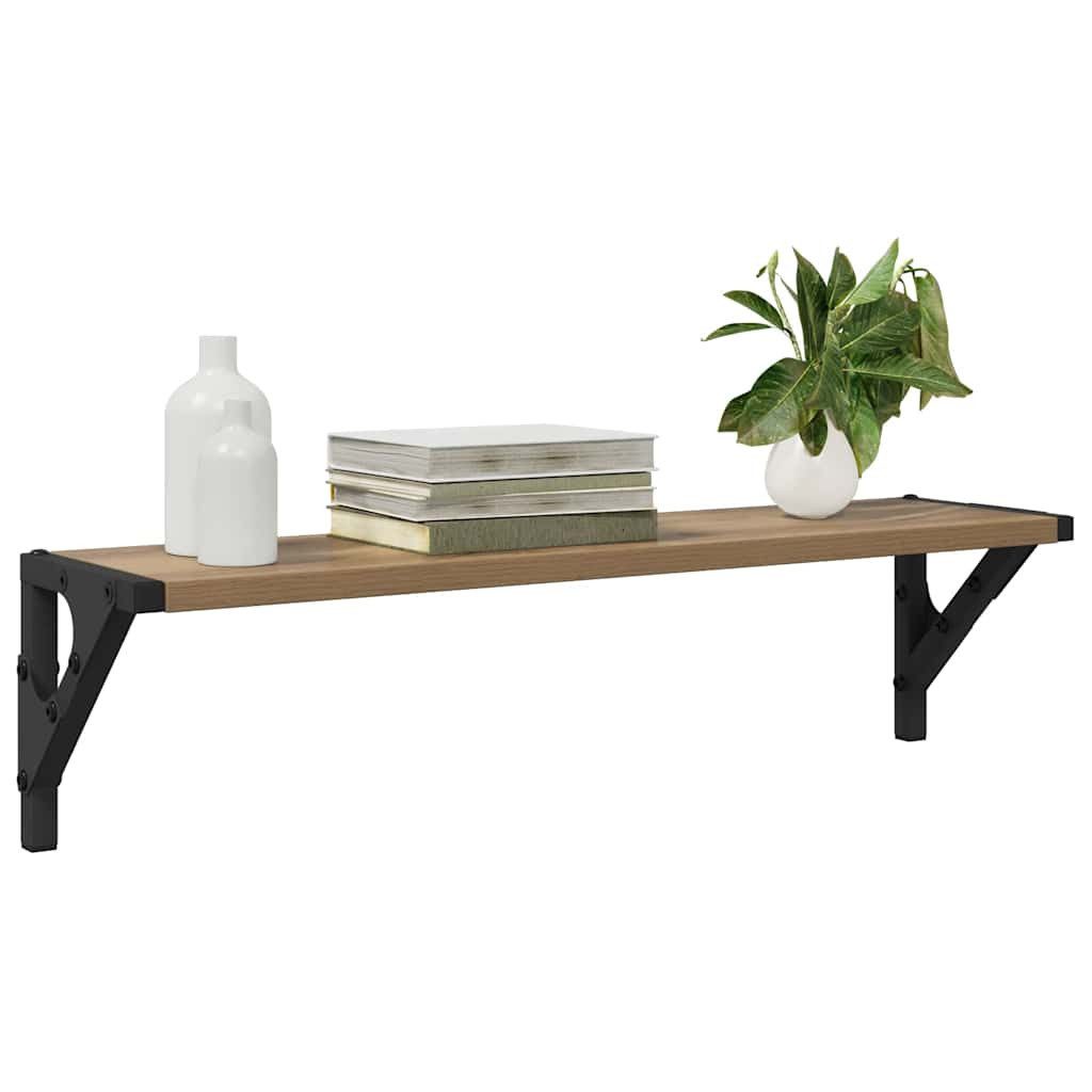 vidaXL Regal Wandregale 2 pcs Artisan-Eiche 60 x 15 x 15,5 cm Holzwerkstoff günstig online kaufen