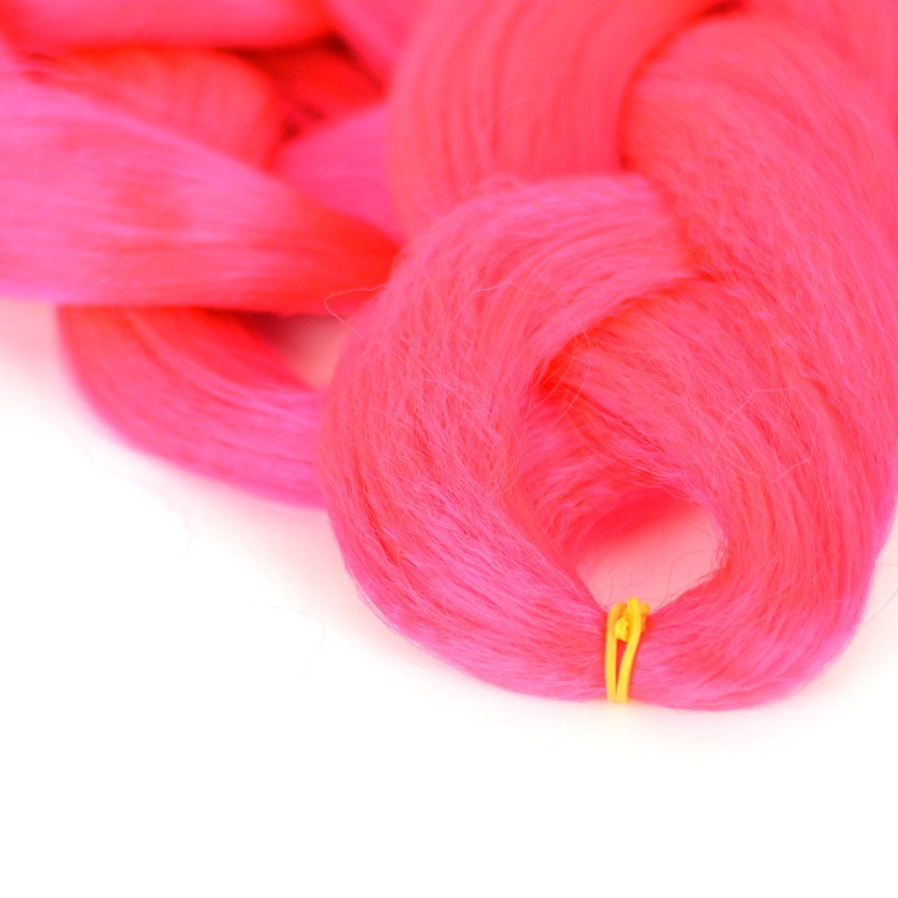 Zöpfe Braids Premium YOUR Pack mit BRAIDS! Pink Flechthaar Länge MyBraids 14-AY Kunsthaar-Extension im 1-farbig 3er 2m