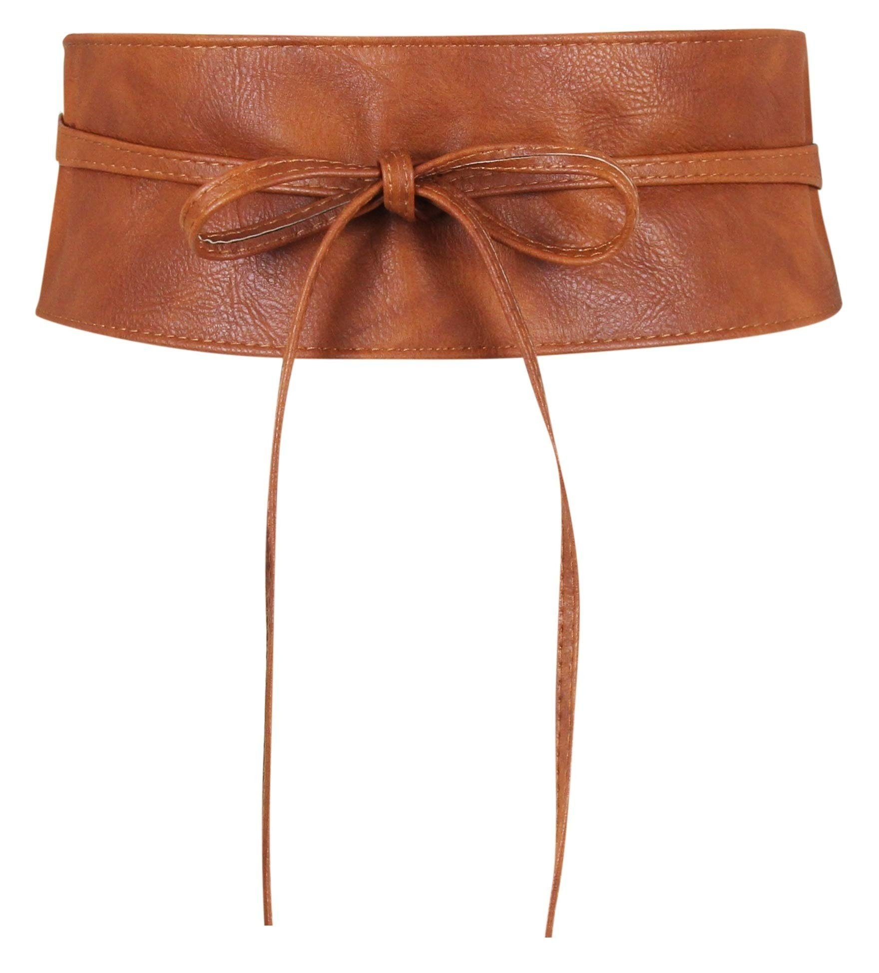 Frentree Taillengürtel mit eleganter Schleife, Kleidergürtel mit breitem Bu günstig online kaufen