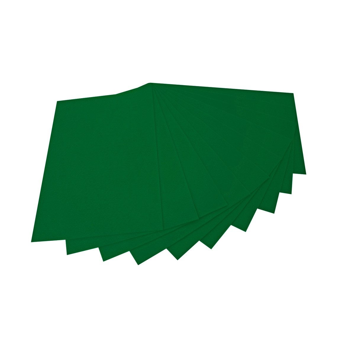 Folia Max Bringmann KG Bastelfilz folia Bastelfilz 150g/m² tannengrün 20x30cm 10 Blatt