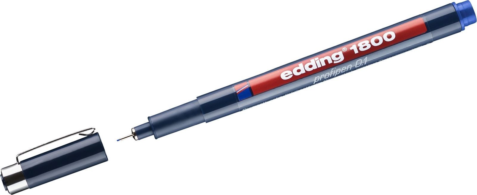 Fineliner Faserzeichner edding 1800 profipen 0.1 ca. 0,25mm blau (10 Stück)