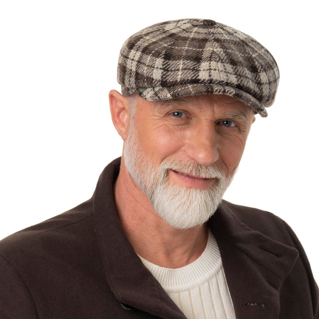 Stetson Flat Cap (1-St) Schirmmütze mit Schirm, Made in the EU