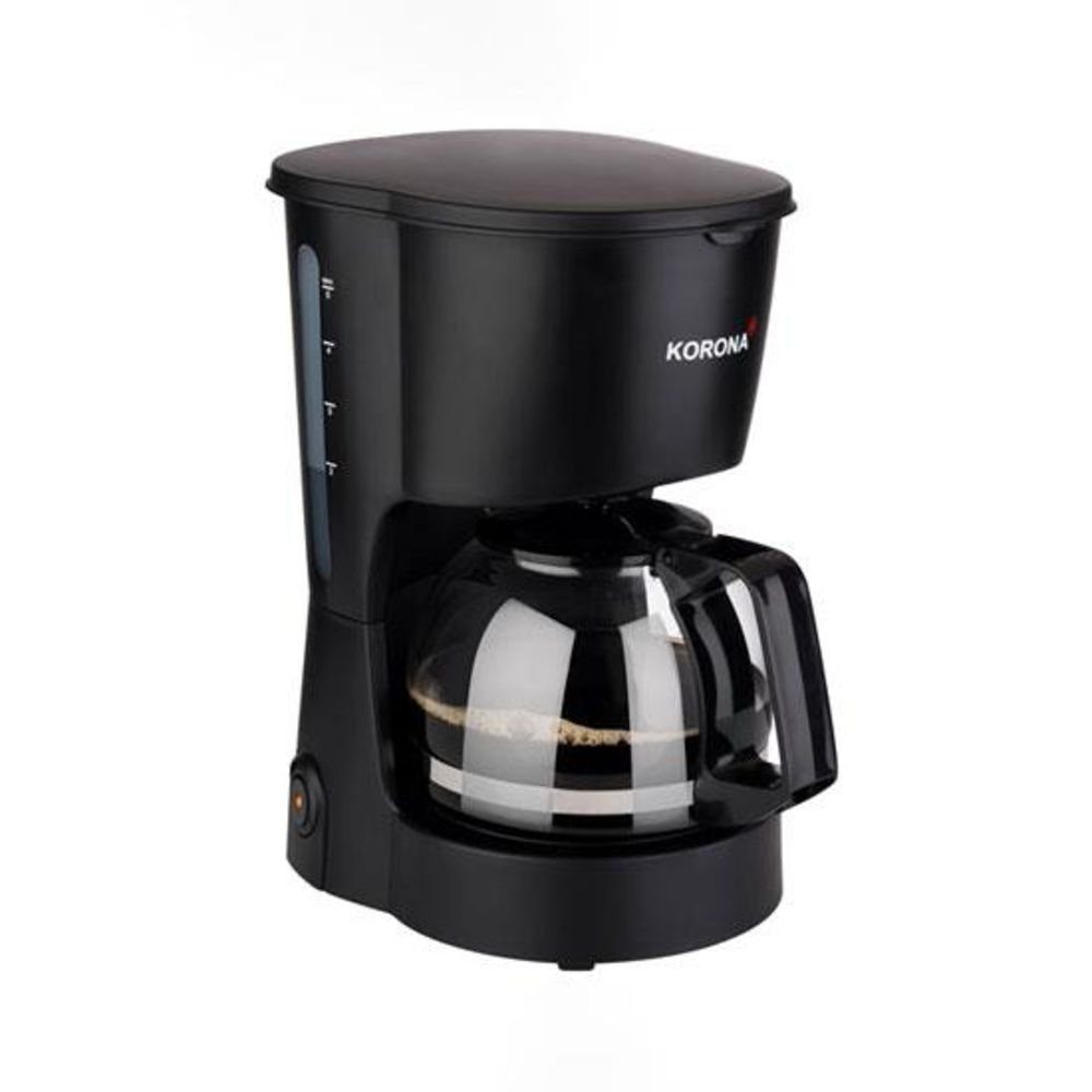 KORONA Filterkaffeemaschine 12011, Kaffeeautomat Tassen W L 600 5 0,6 schwarz
