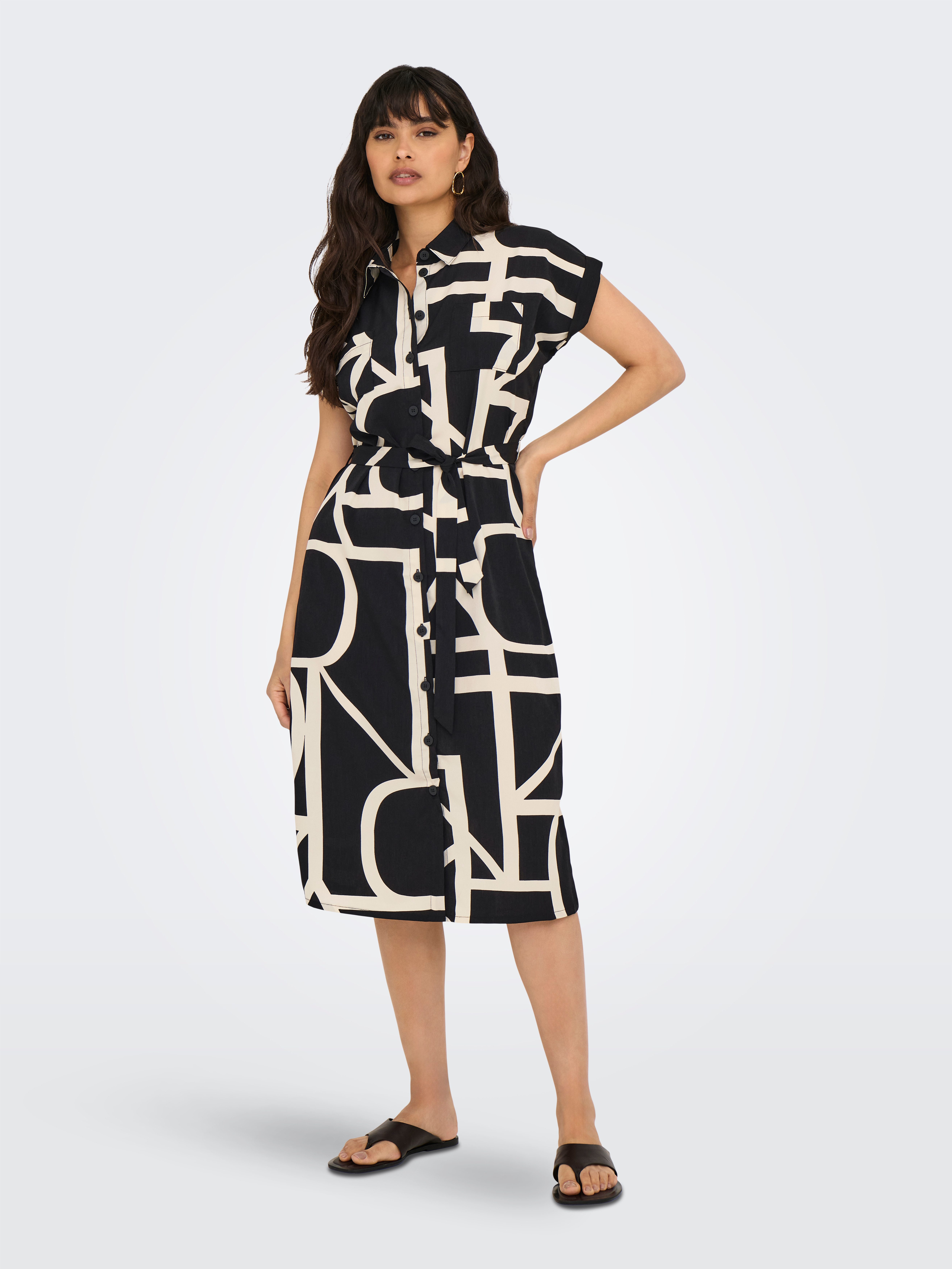 ONLY Hemdblusenkleid ONLHANNOVER S/S SHIRT DRESS günstig online kaufen