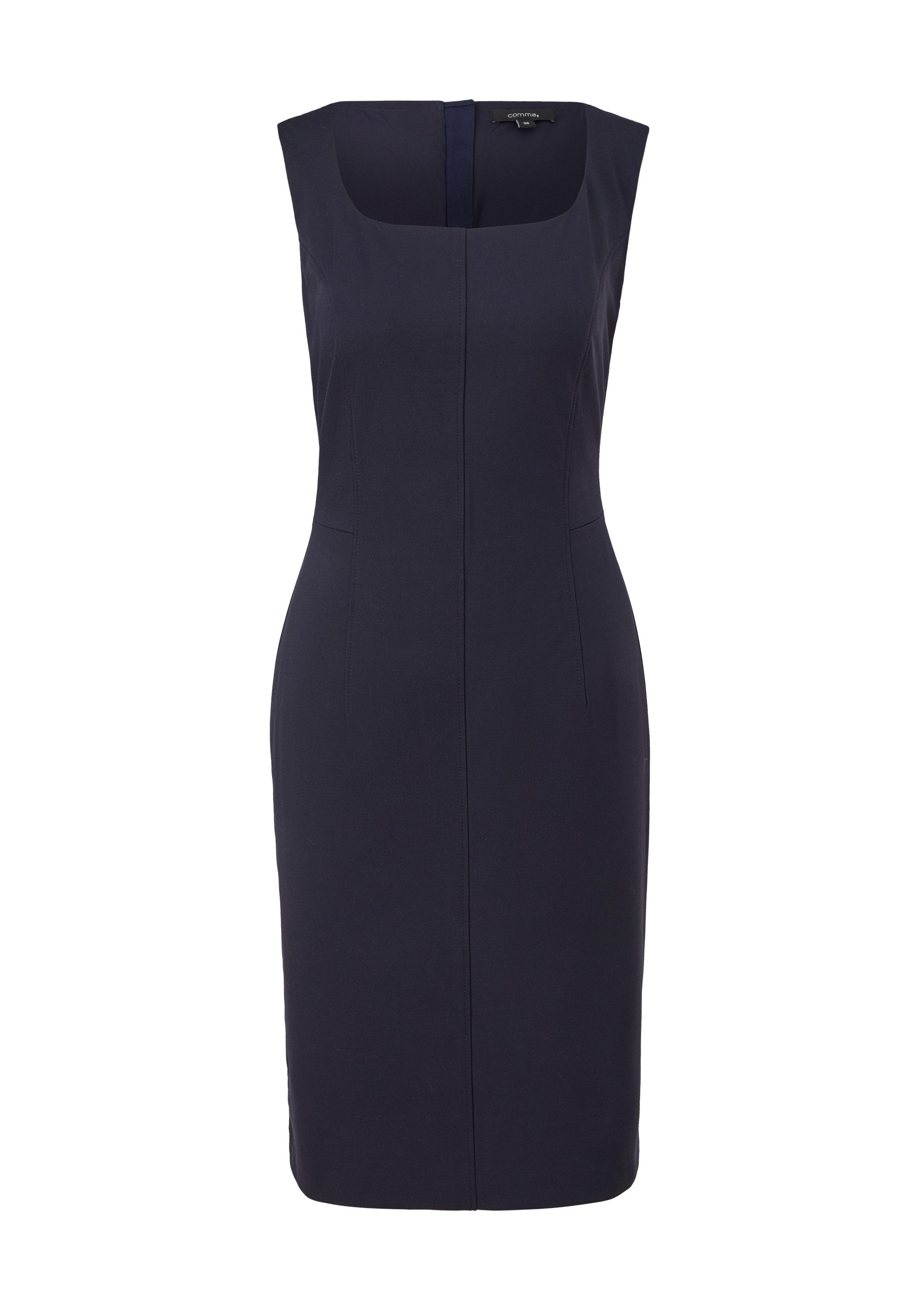 comma Minikleid Kleid Etuikleid aus Viskosestretch