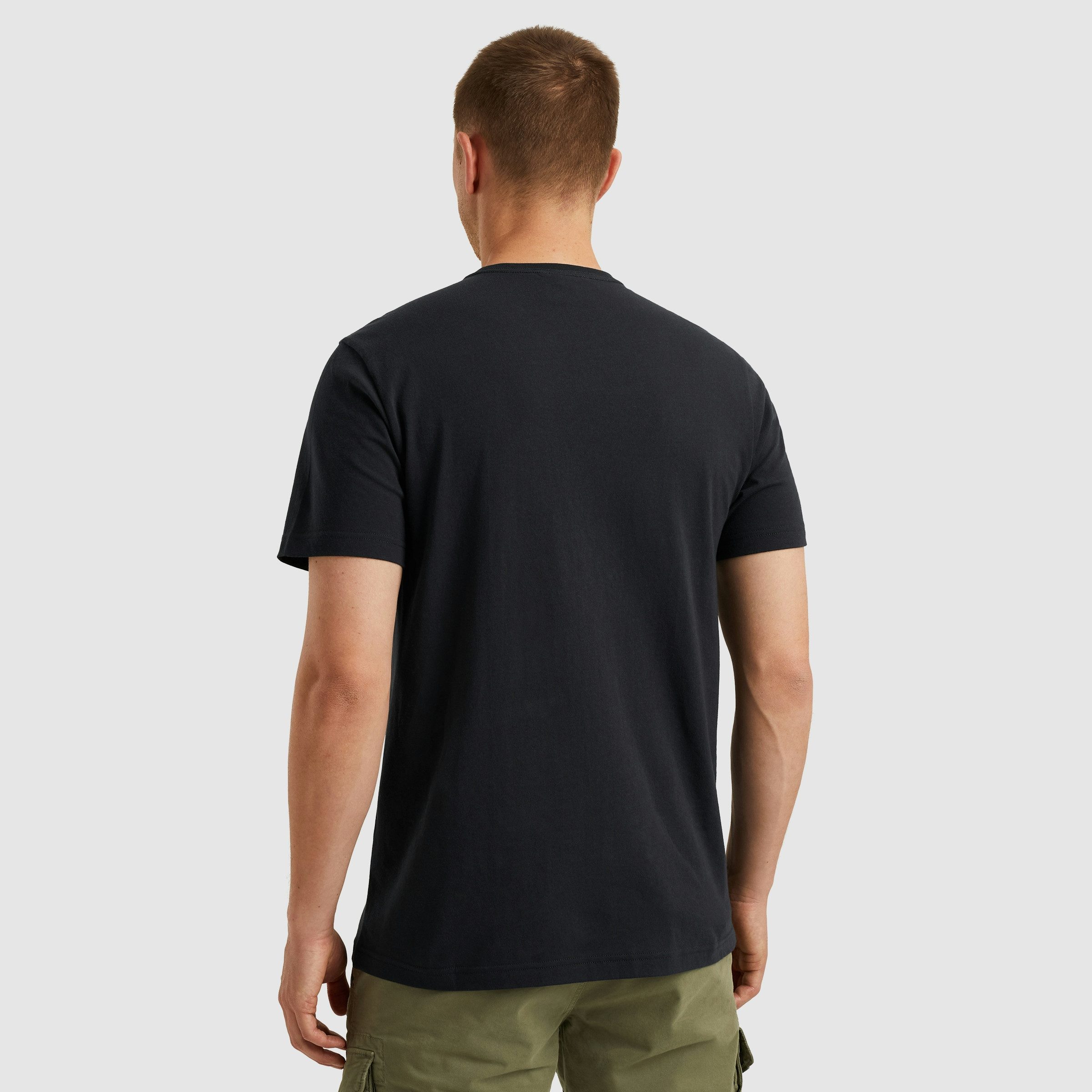 PME LEGEND T-Shirt Short sleeve r-neck single jersey mit Logo-Print günstig online kaufen