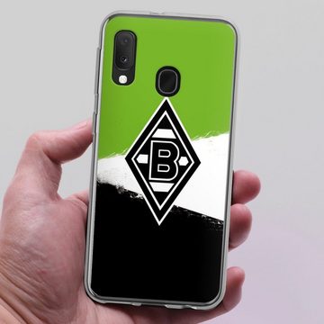 DeinDesign Handyhülle BMG Borussia Mönchengladbach Offizielles Lizenzprodukt, Samsung Galaxy A20e Silikon Hülle Bumper Case Handy Schutzhülle