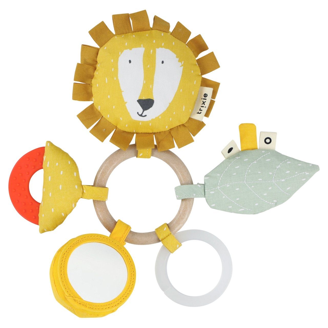 Trixie Baby Greifling Activity-Ring Lernspielzeug Greifring Beißring