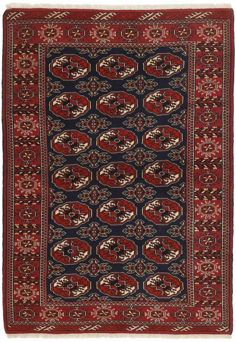 Orientteppich Turkaman 135x198 Höhe: Trading, mm Orientteppich 6 Perserteppich, Nain rechteckig, / Handgeknüpfter