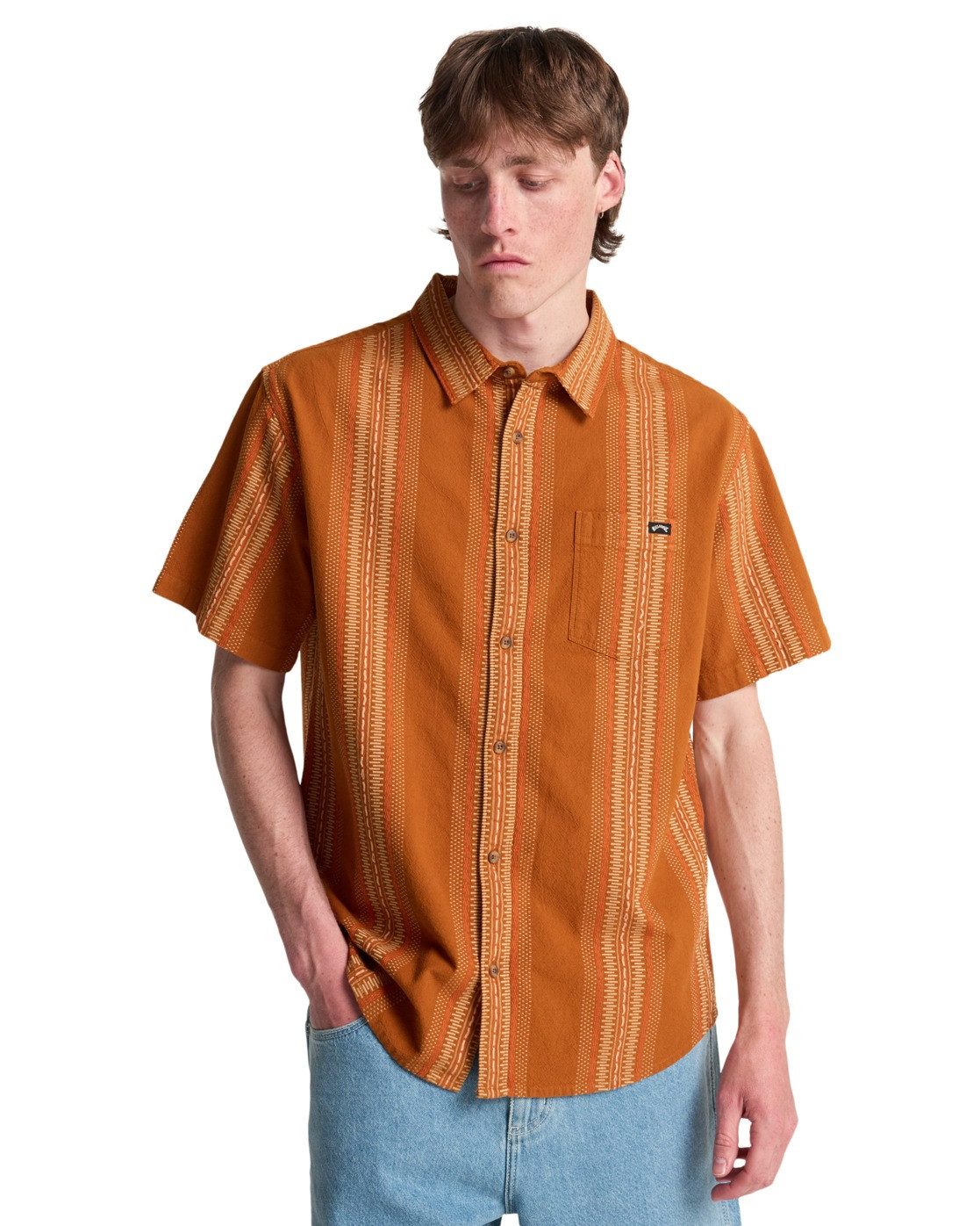 Billabong Kurzarmhemd Sundays Jacquard günstig online kaufen
