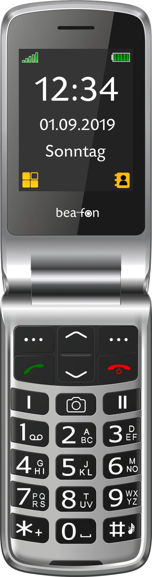 Beafon Bea-fon SL495 Klapphandy (2,4 Zoll, SOS-Notruftaste)