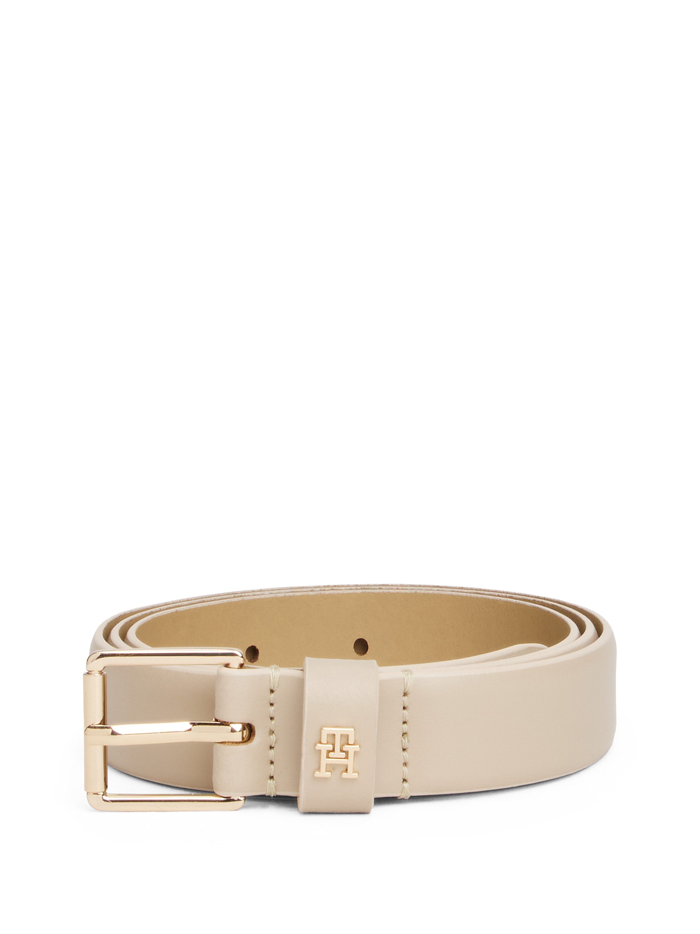 Tommy Hilfiger Ledergürtel TH SQUARE 2.5 GO mit eckiger Schnalle und TH-Mon günstig online kaufen