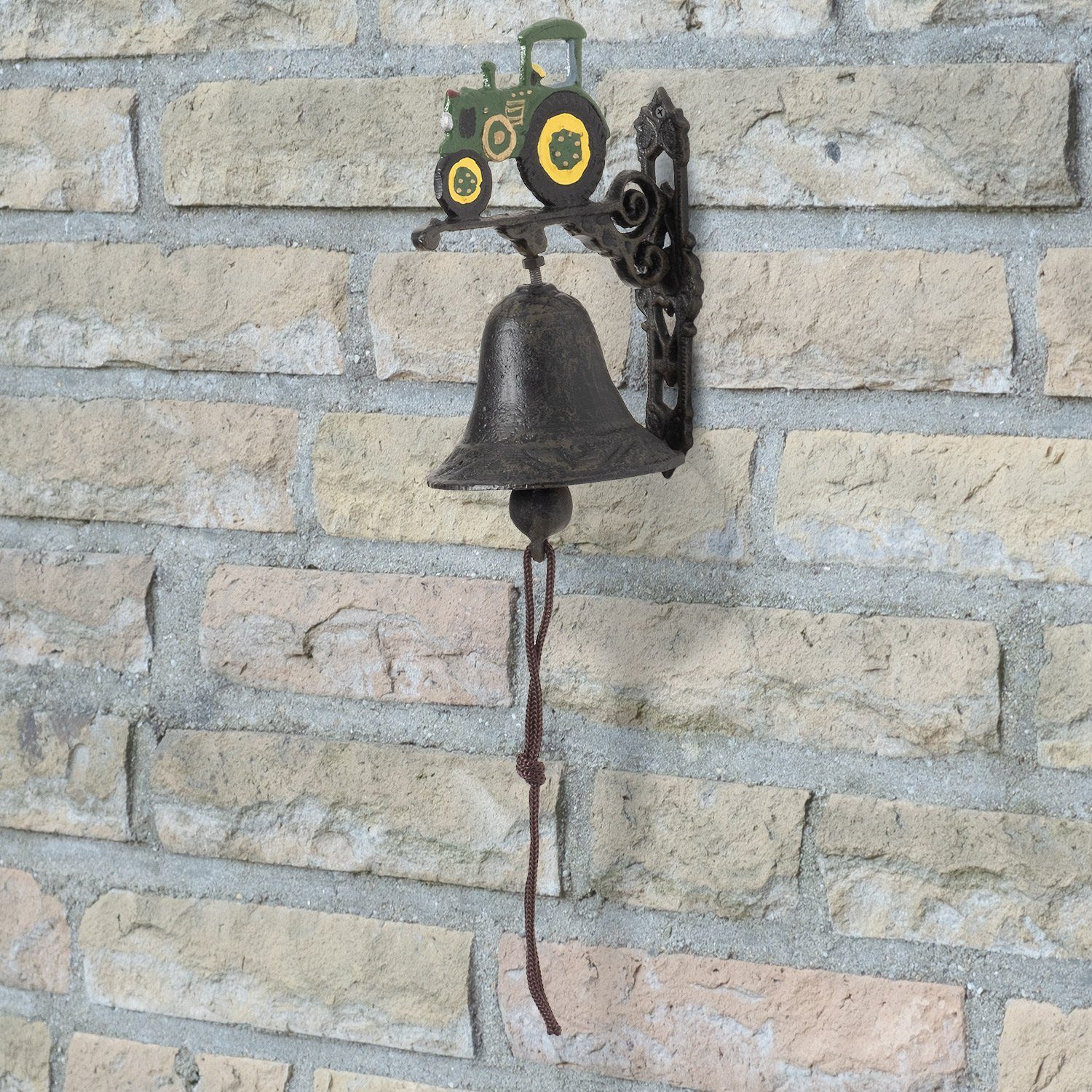 Moritz Gartenfigur Traktor Trecker grün, (Wandglocke), günstig online kaufen