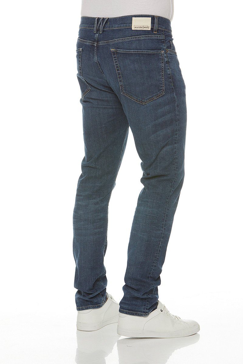 blue high flex wunderwerk Slim-fit-Jeans Steve 840 slim
