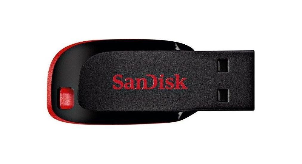 Sandisk SanDisk Cruzer Blade schwarz 64GB, USB-A 2.0 SDCZ5 USB-Stick